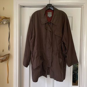 Drizzle Brown Jacket Size 12